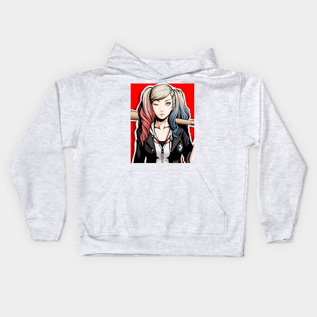 The Lover - Ann Kids Hoodie by svenpham